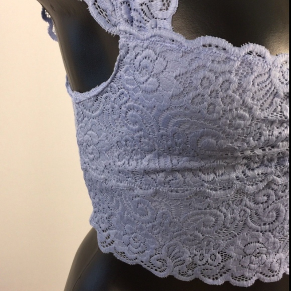 Free People Intimately Bralette Blue Size Small - Picture 5 of 8