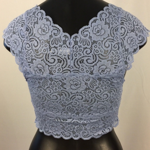 Free People Intimately Bralette Blue Size Small - Picture 6 of 8