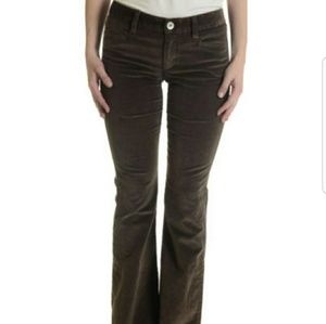 **BANANA REPUBLIC CHOCOLATE BROWN CORDUROY PANTS**