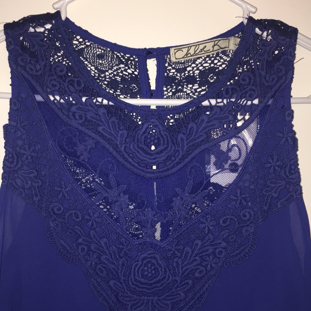Super cute Chloe K sleeveless top!