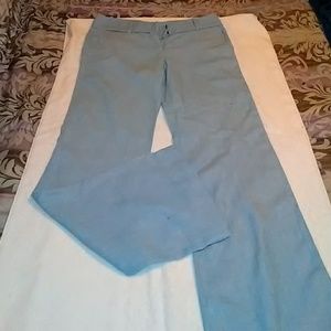 Light blue linen trousers