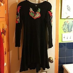 Girls Knit dress size 14