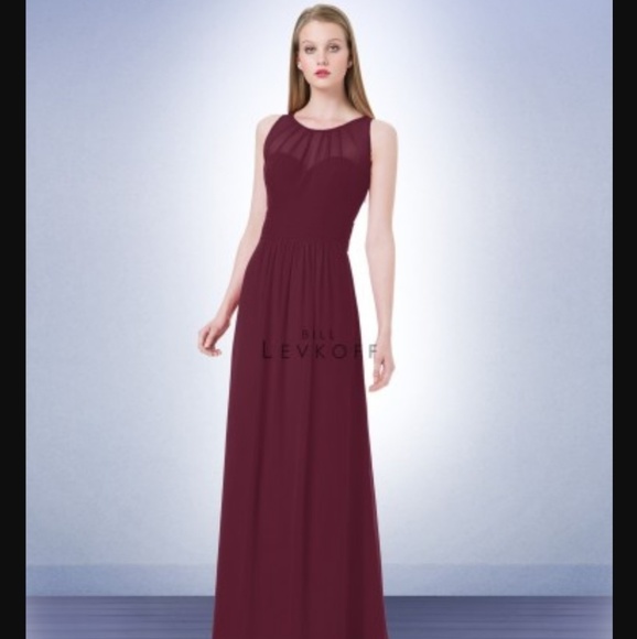 Bill Levkoff Dresses & Skirts - New wine colored floor length dress