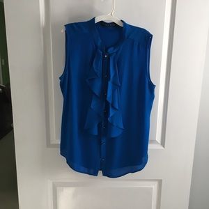 Ivanka Trump royal blue tank top size L