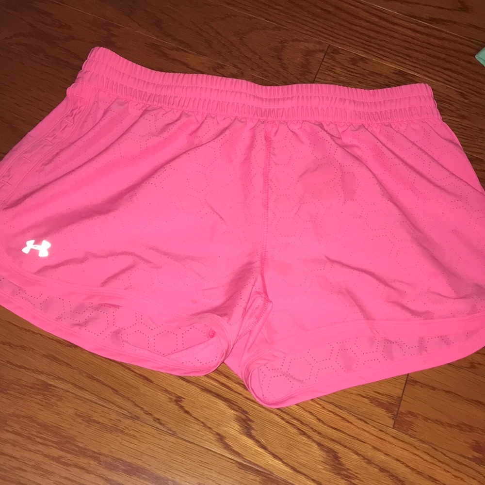Under armour running shorts!