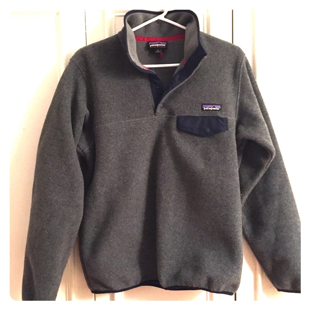 Women’s Patagonia Synchilla Small, Gray & Blue