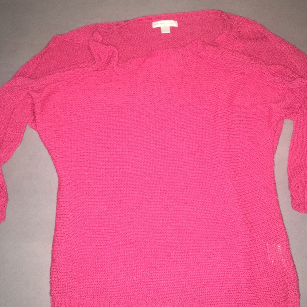 NY&CO knitted cold shoulder top