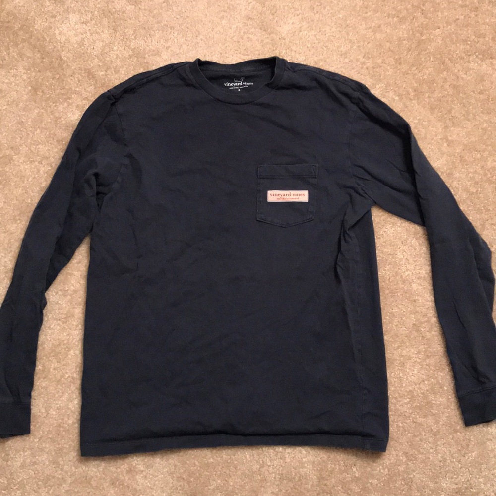 Vineyard Vines long sleeve shirt- navy