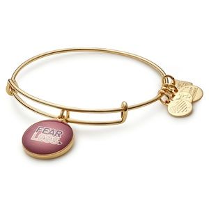 Fearless Alex & Ani gold tone bracelet NWT