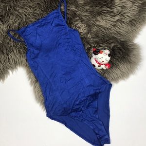 Cross back bodysuit