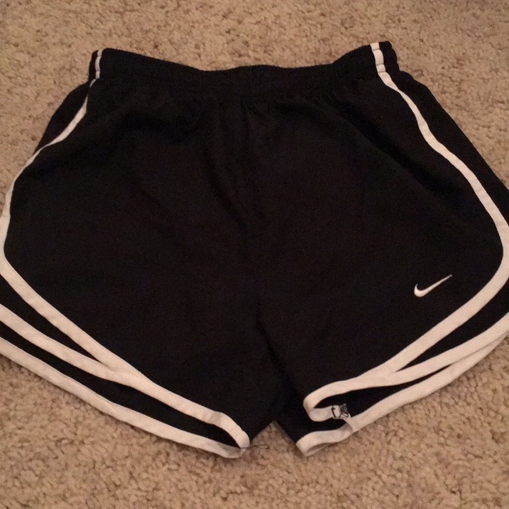 Nike black running shorts