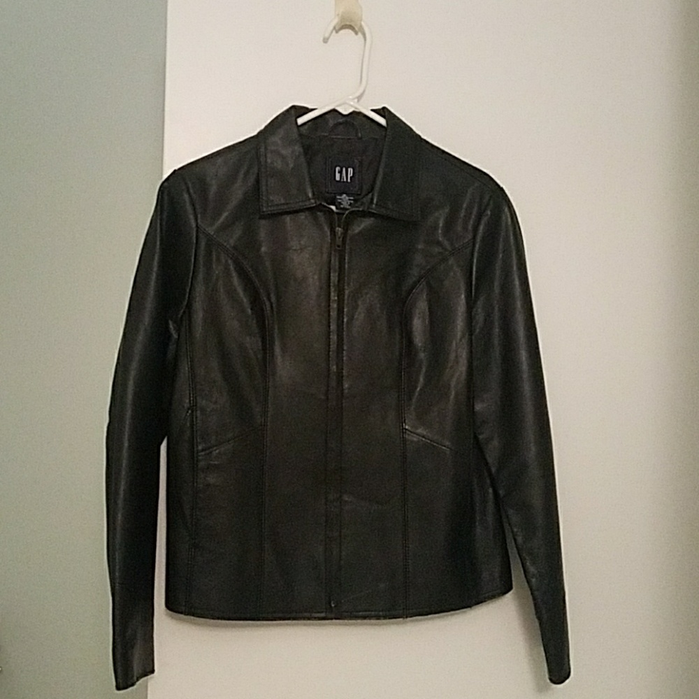 Gap Leather Jacket