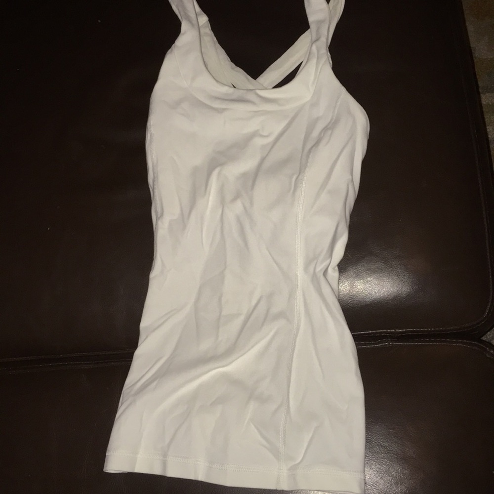 lululemon white tank top
