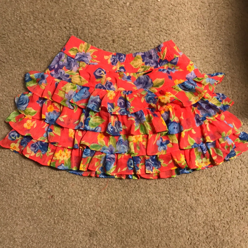 Abercrombie floral skirt