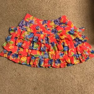 Abercrombie floral skirt