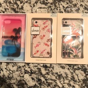 Sonix iPhone 7 clear coat case bundle