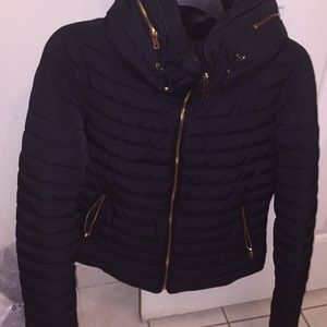 Zara Basic Puffer Coat