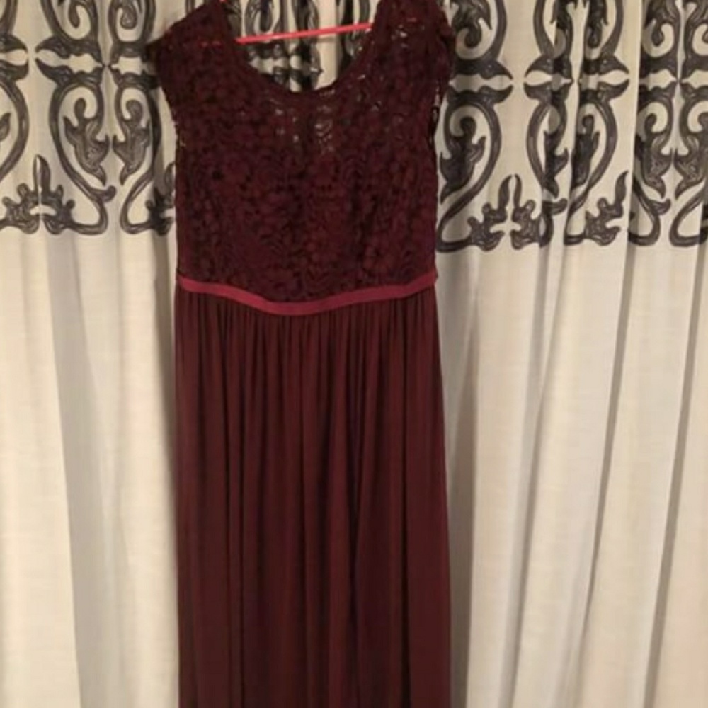 Burgundy/Wine David's Bridal
