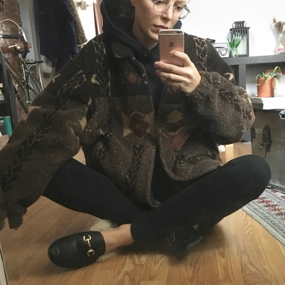 Woolrich Jackets & Blazers - Vintage Woolrich Fluffy Southwestern Fleece Zip Up