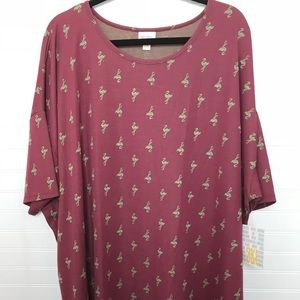 Lularoe Flamingo Irma 3x