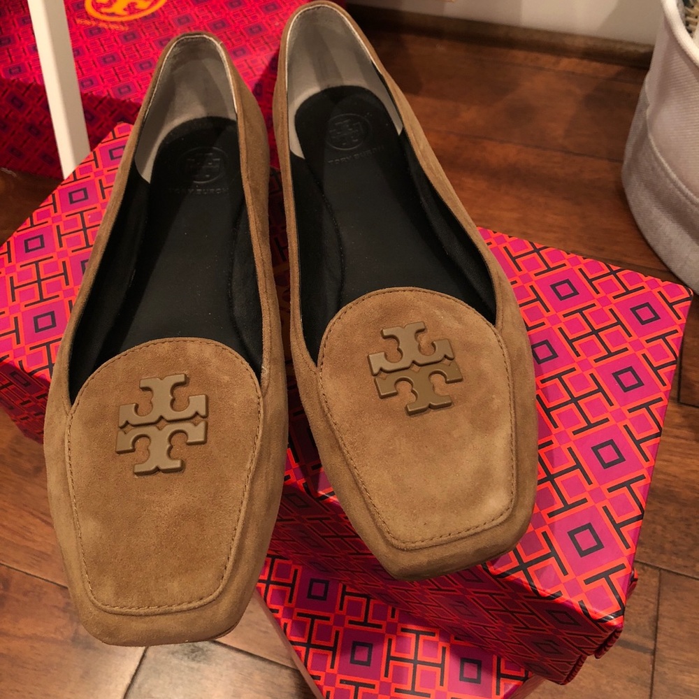 Brown Tory Loafers - Worn Twice