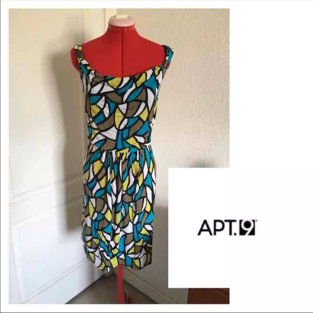 Multi colored dress