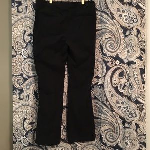 Old Navy Chinos Black Short Size 12 Bootcut Pants