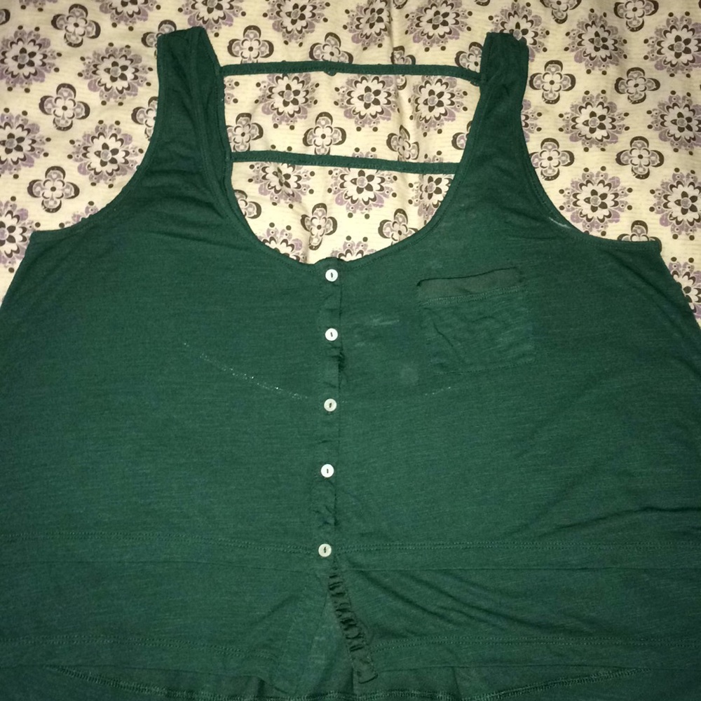 Green Tank Top