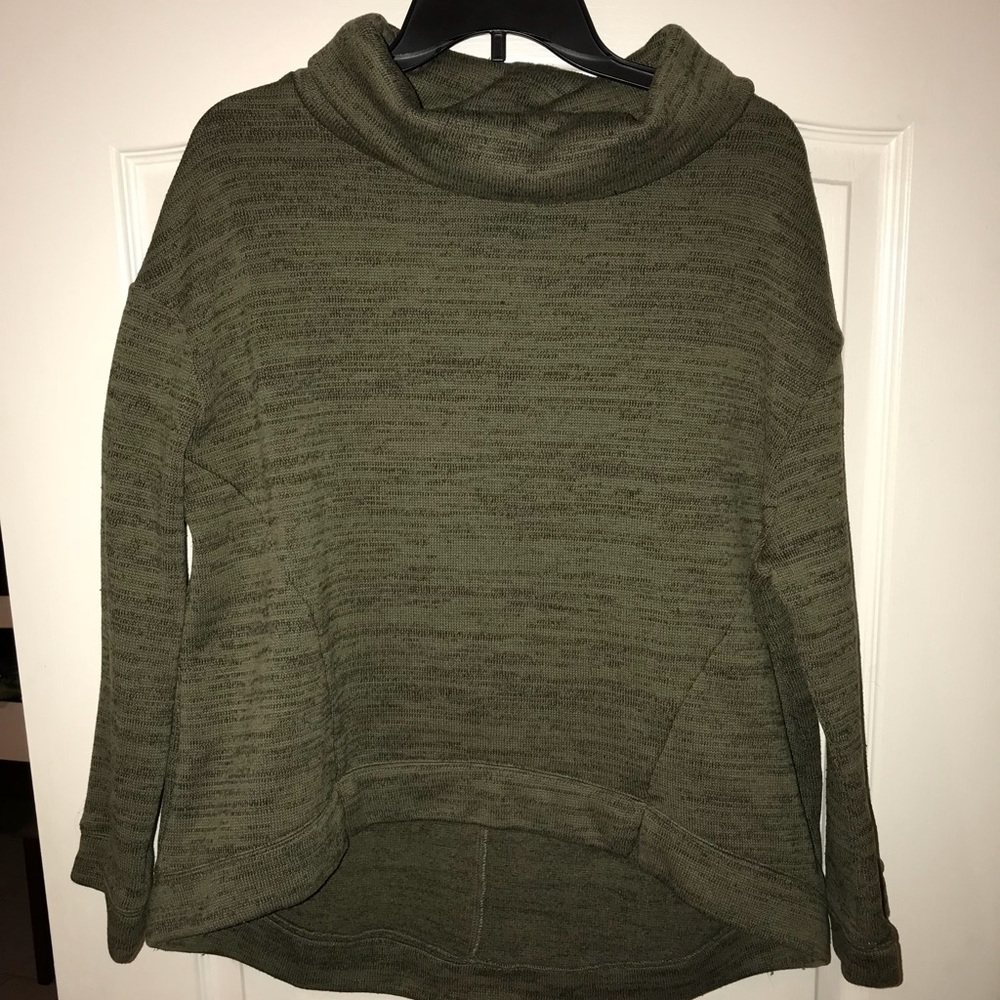 Green Anthropologie sweater