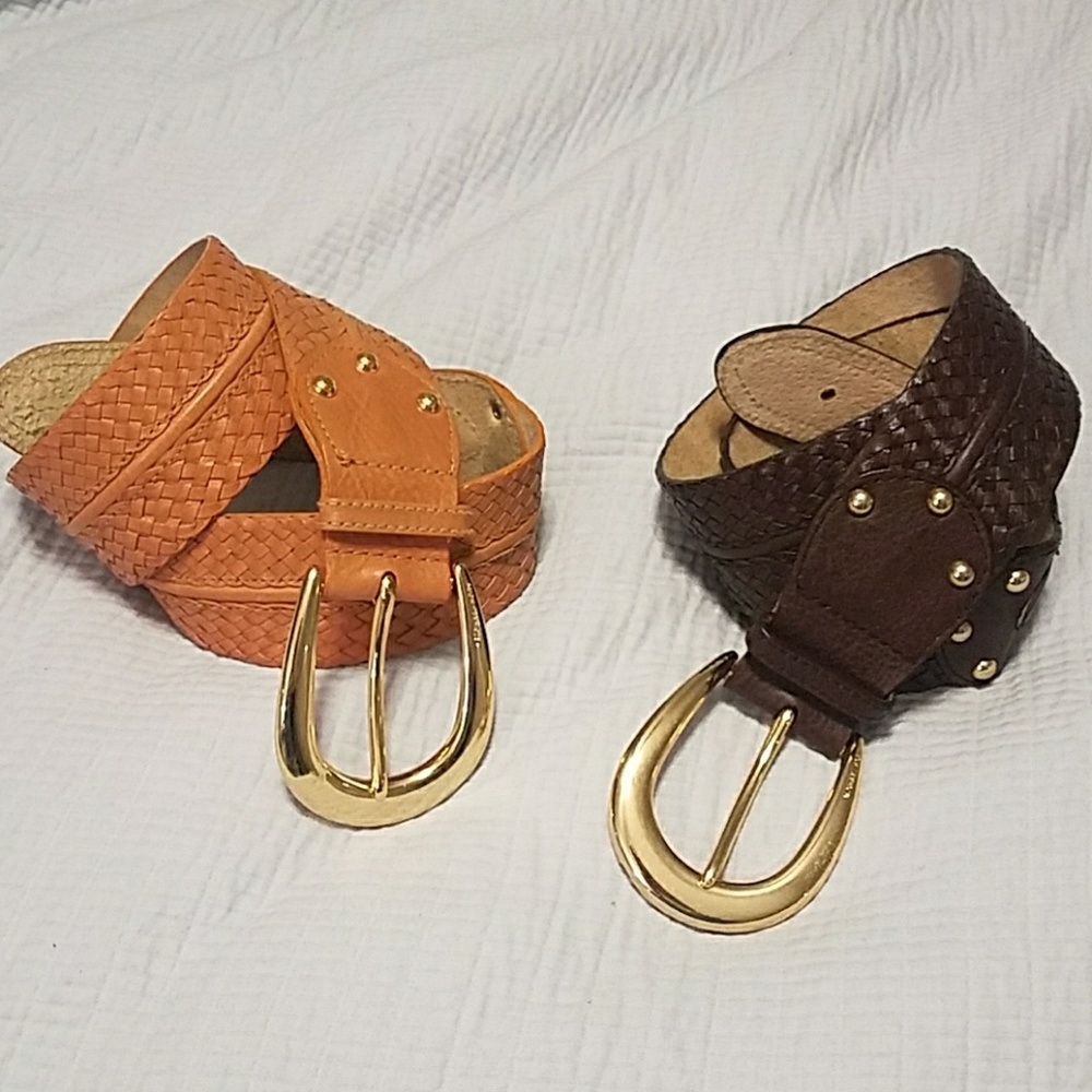 Michael Kors Leather Belts, 2 or 1