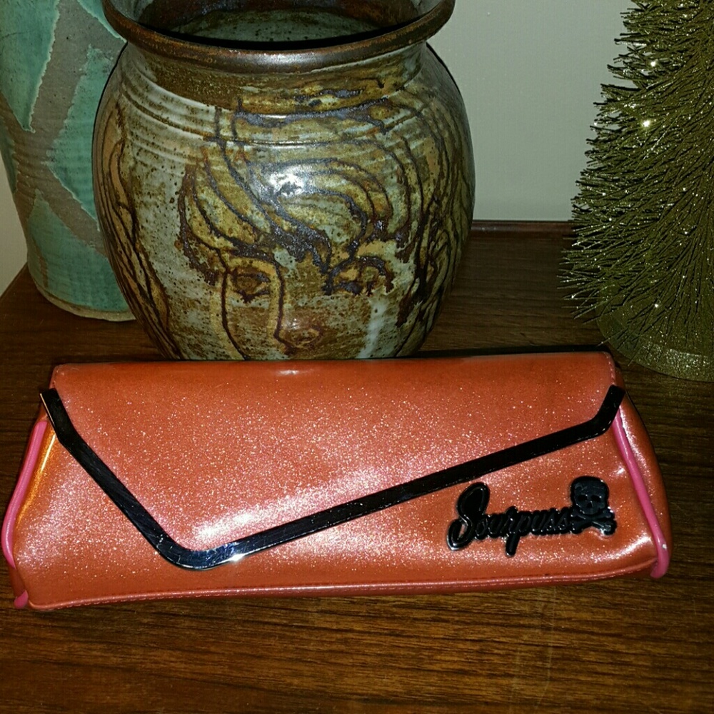 Orange Flake Sourpuss Clutch