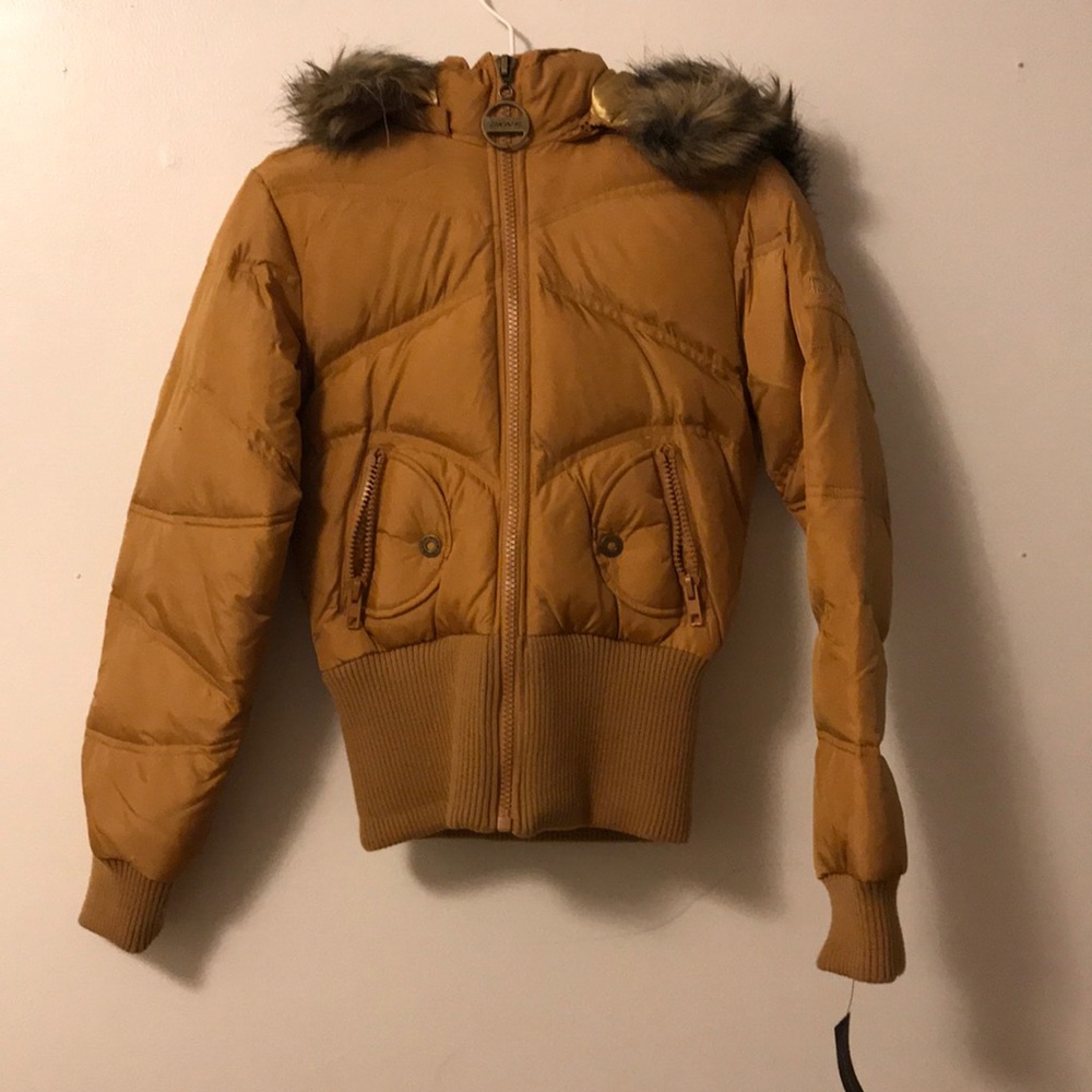 Vintage DKNY Active Cropped Puffer Jacket