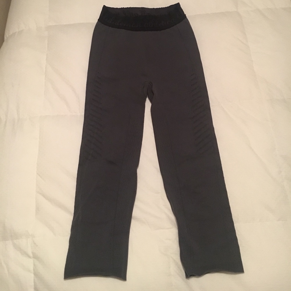 Grey Lululemon Crop Leggings