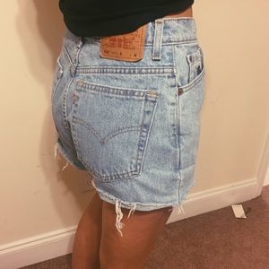 Vintage Levi Jean Shorts