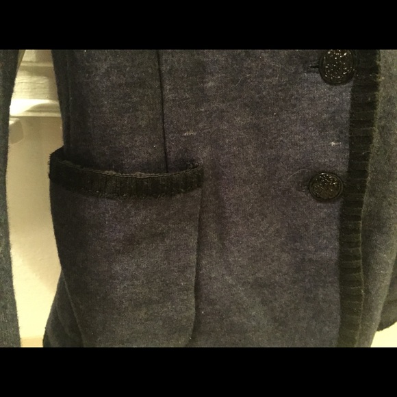 Zara Women Small Navy Blazer - Picture 3 of 6