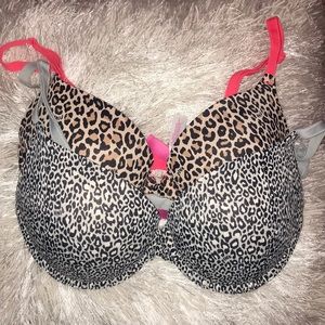 PINK Victoria Secret push up bras