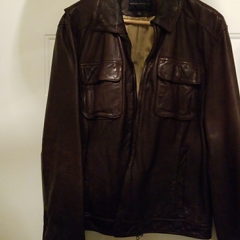 Men's  leather jacket