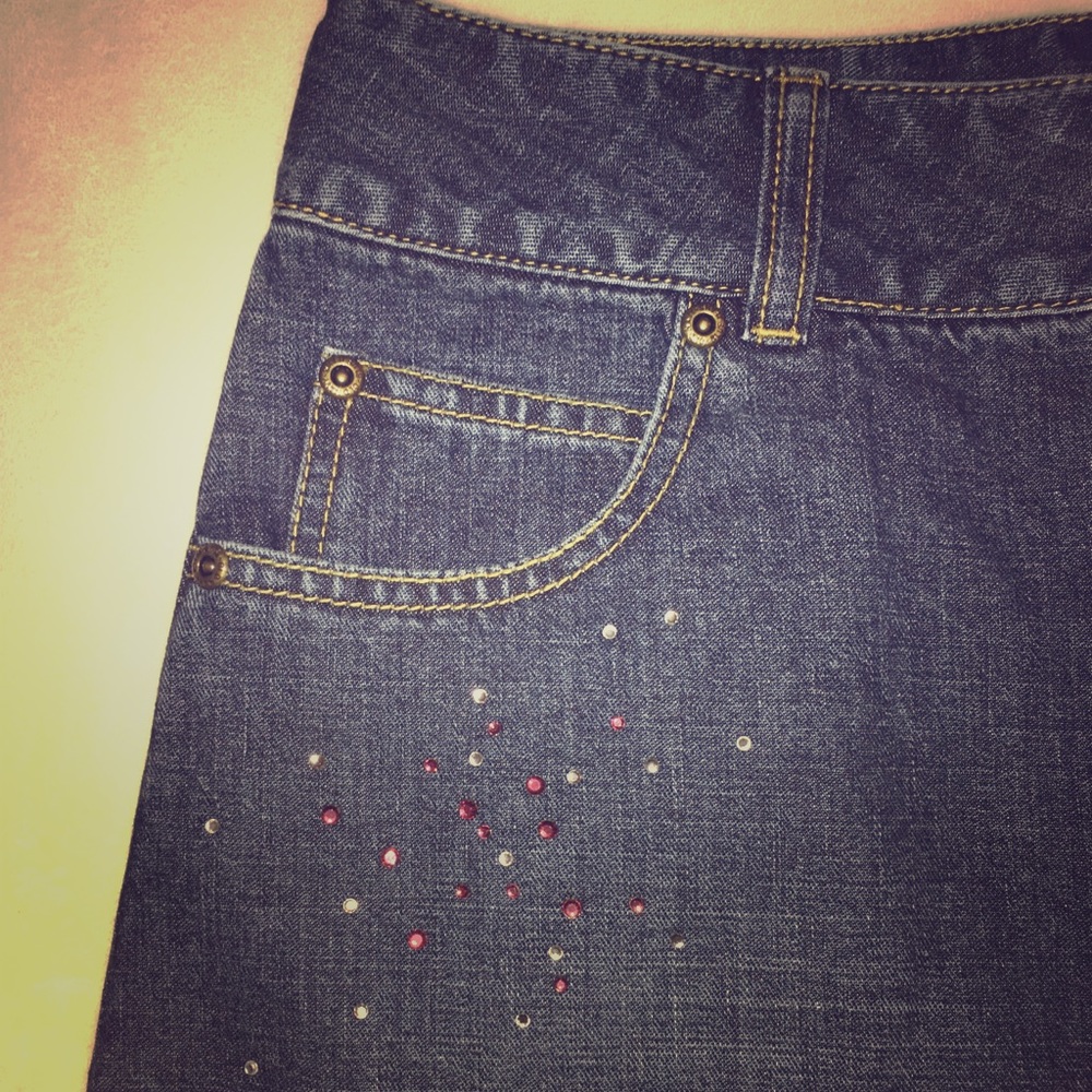 Old Navy Denim Mini Skirt