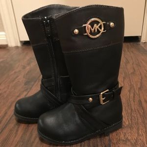 Toddler girl Michael Kors boots, size 6