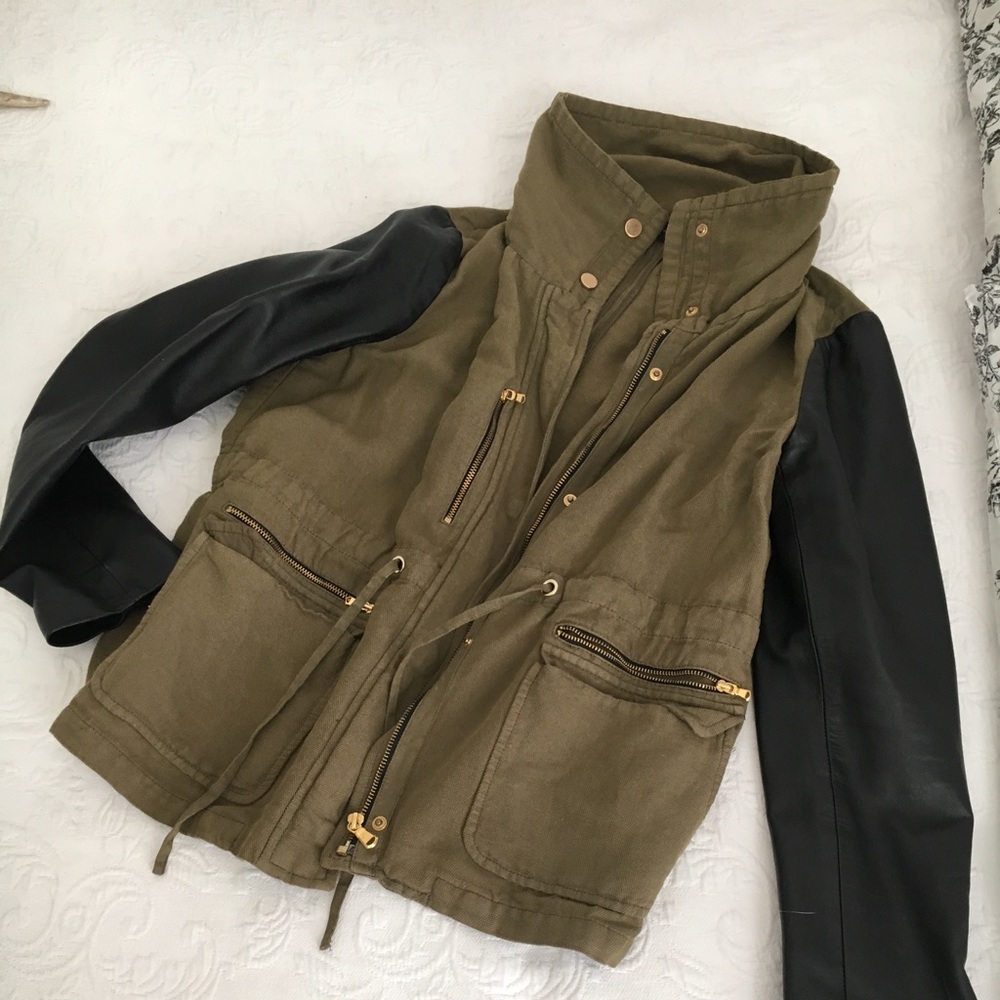 Zara light canvas jacket