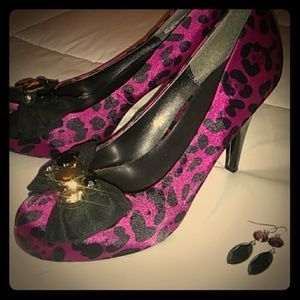 Candie's Leopard High Heel