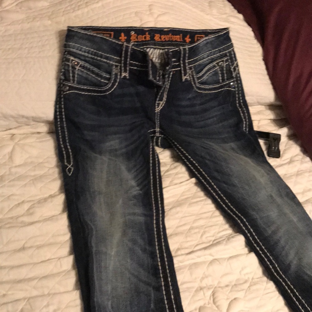 Dark blue Rock Revival size 28