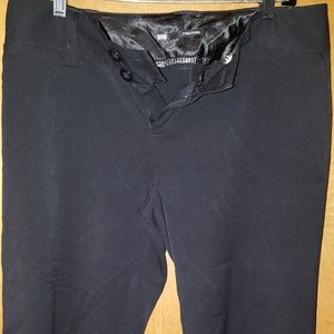 Maurices black dress capris