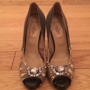 Valentino sequin heels