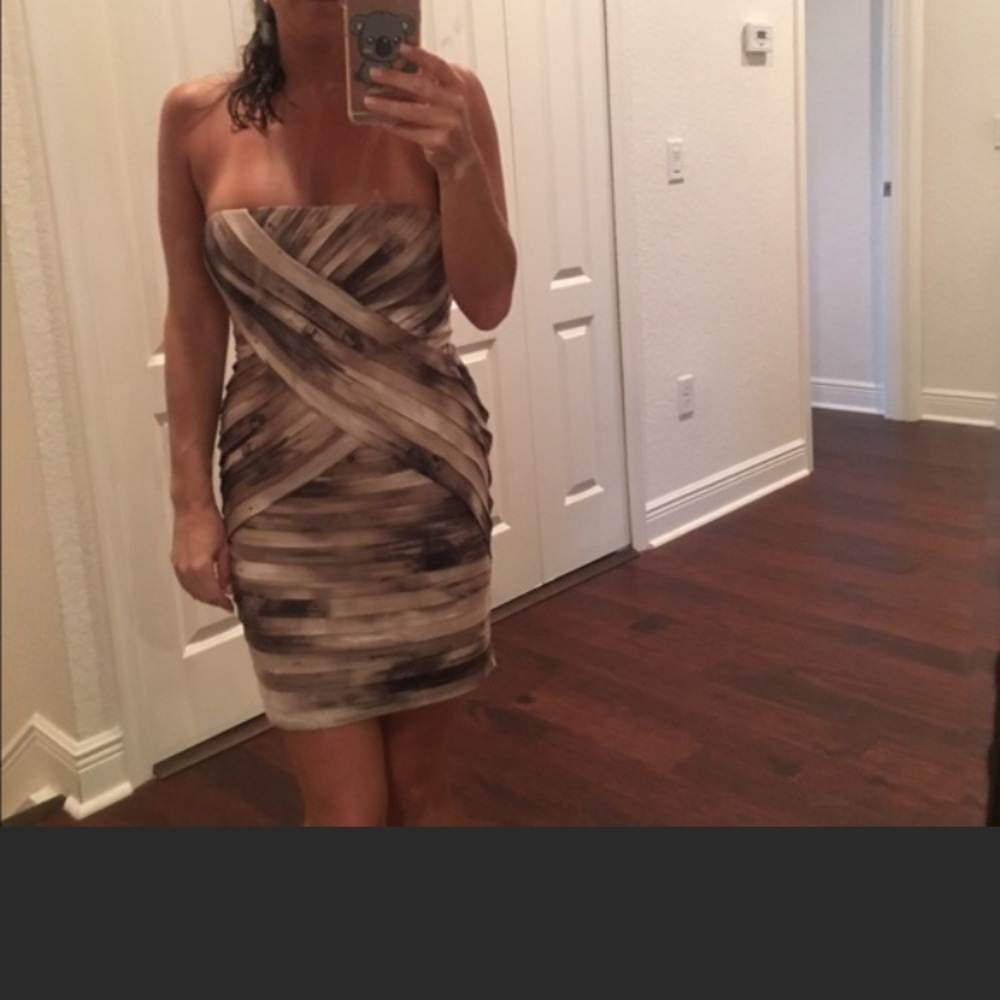Guess cream dress