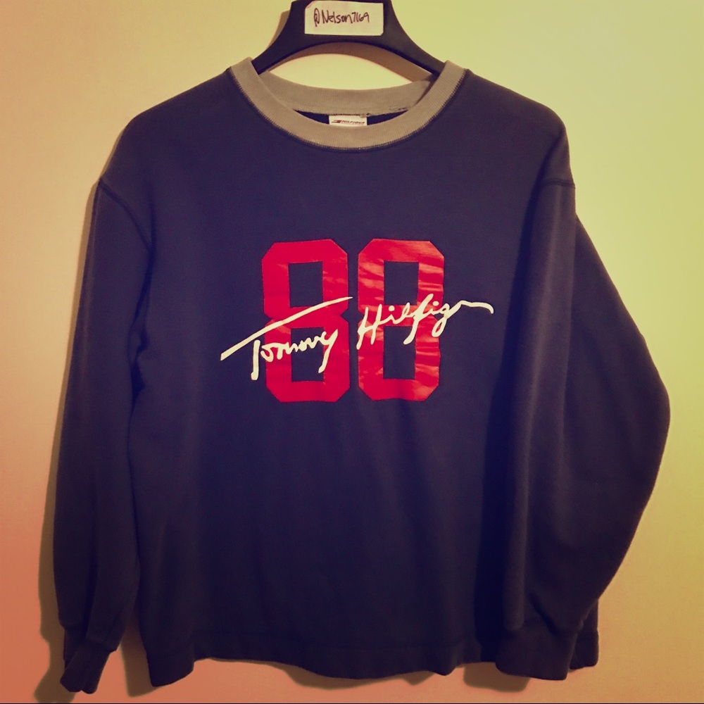 Vintage 90s Tommy Hilfiger Script Spell Out Logo