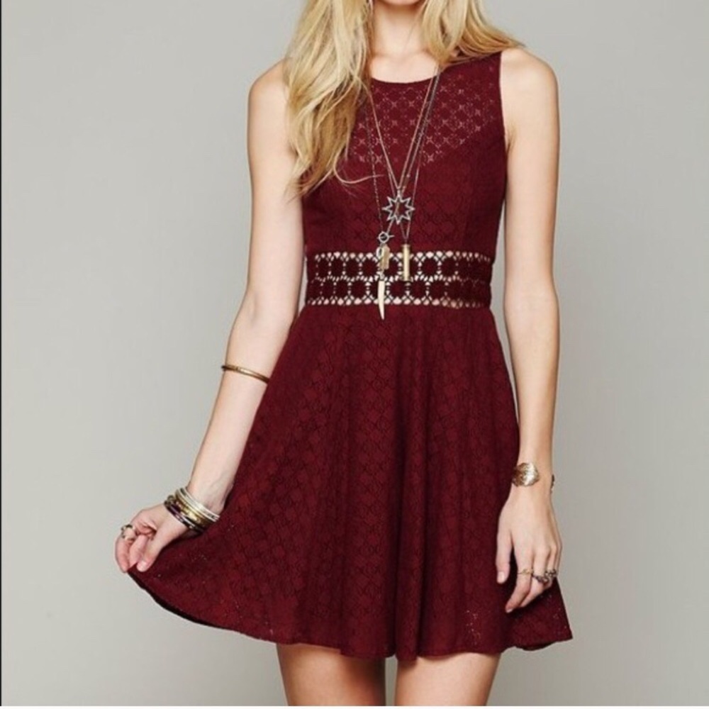 Merlot Free People Dress