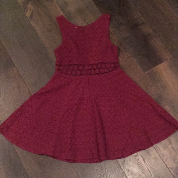 Merlot Free People Dress - Picture 3 of 4