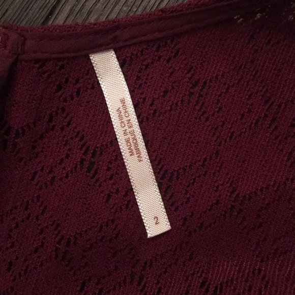 Merlot Free People Dress - Picture 4 of 4