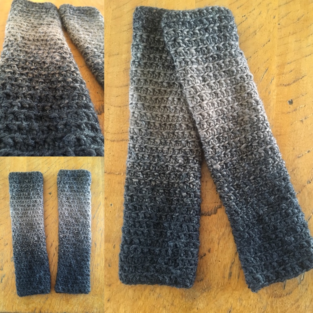 Taupe/Carbon LegWarmers Medium